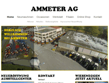 Tablet Screenshot of ammeterag.ch